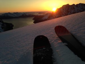 Top tour ski guided close to Tromsø